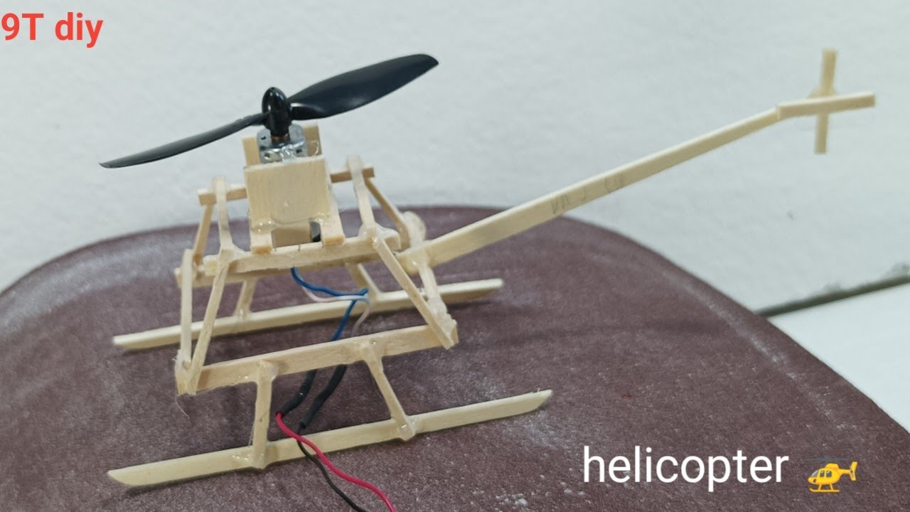 How to make electric helicopter. home made. YouTube