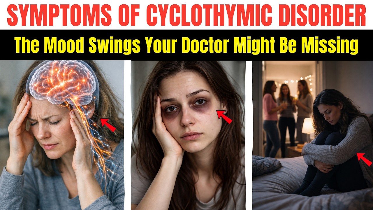13 самых СКРЫТЫХ симптомов циклотимического расстройства (которые вы игнорируете ежедневно)