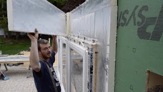 SuperInsulated Sunroom 5: Outer Foam and Air Barrier Tapes