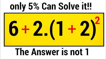 Can you solve this Simple maths problem | The Answer is not 1 