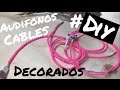 #DIY-AUDIFONOS DECORADOS/FONE DE OUVIDO DECORADO - Amarga Dulce Vida