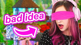 I Tried Building a House Blindfolded in Sims 4