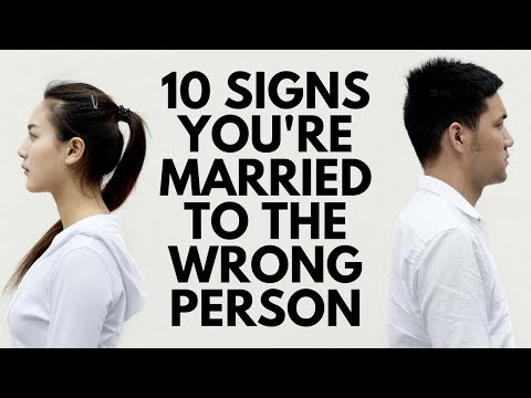 10 Signs You're Married To The Wrong Person