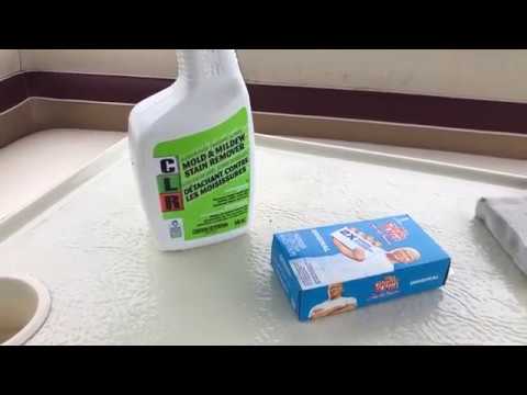 removing mold from vinyl boat seats. - youtube