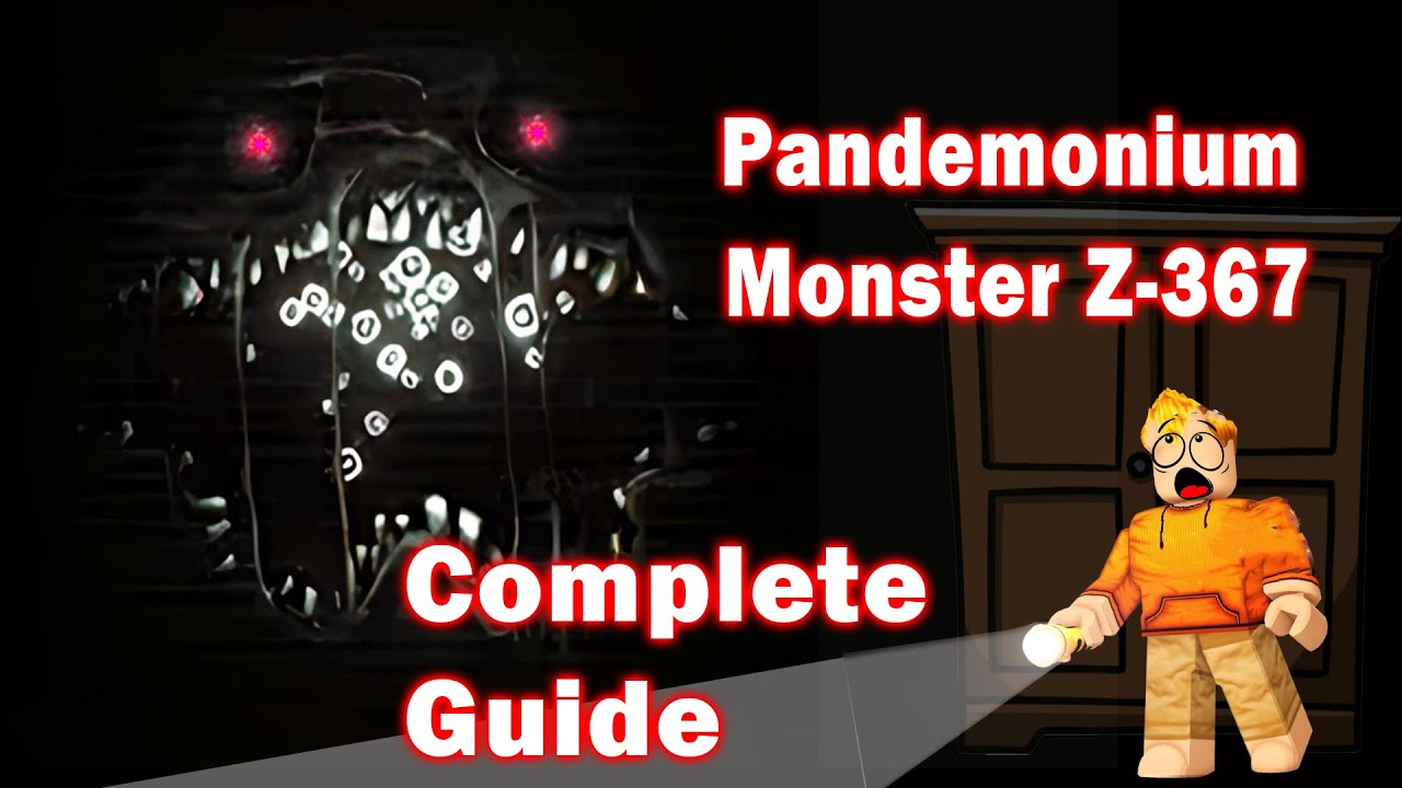 Pandemonium (Z-367) Monster in Pressure | Roblox | Complete Guide - YouTube