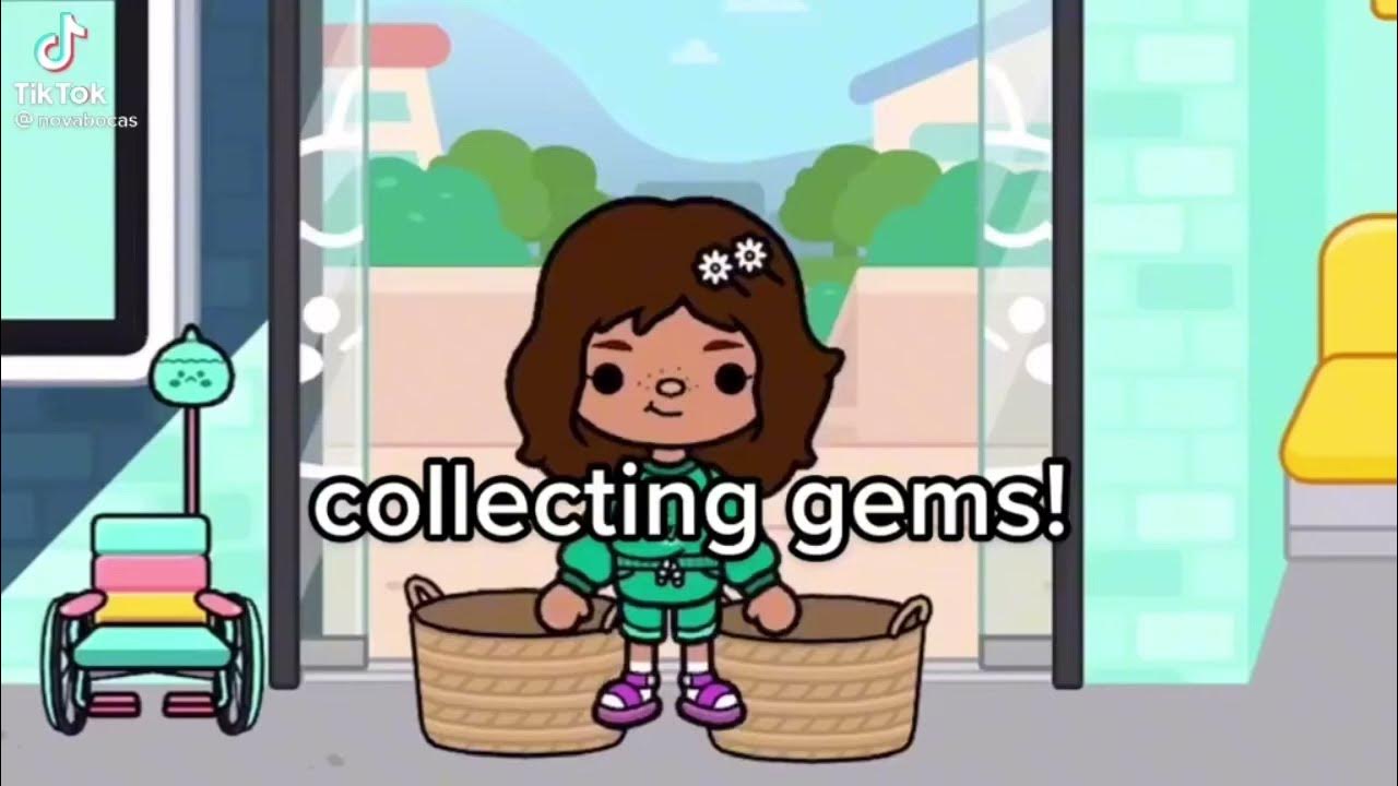 Collecting Gems Toca Life World YouTube