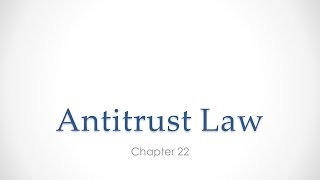 Ch221 AntiTrust Law