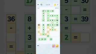 Math crossword level 35 #game #games #play #mobilegame #math #iq