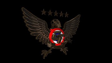 New Gold Wings + Logo Loop v3 (With Element 3D)