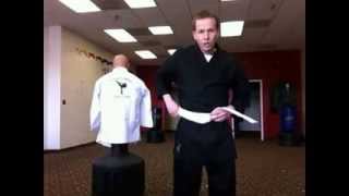 Karate American Fork Utah. How to tie your belt