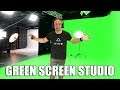 MY "VR MAN CAVE" | Green Screen Studio Setup (on a budget) and Equipment Tour