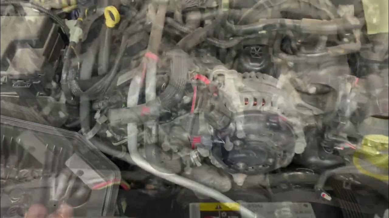 2015 Jeep Wrangler 3.6 Serpentine Belt replacement - YouTube