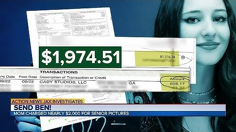 Send Ben: Local family not picturing nearly $2,000 bill for senior portraits