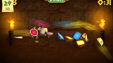 This is clone of popular game Fruit Ninja and is used like minigame in another one.