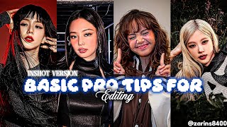 BASIC PRO TIPS FOR EDITING! | @zarins8400 | #edit