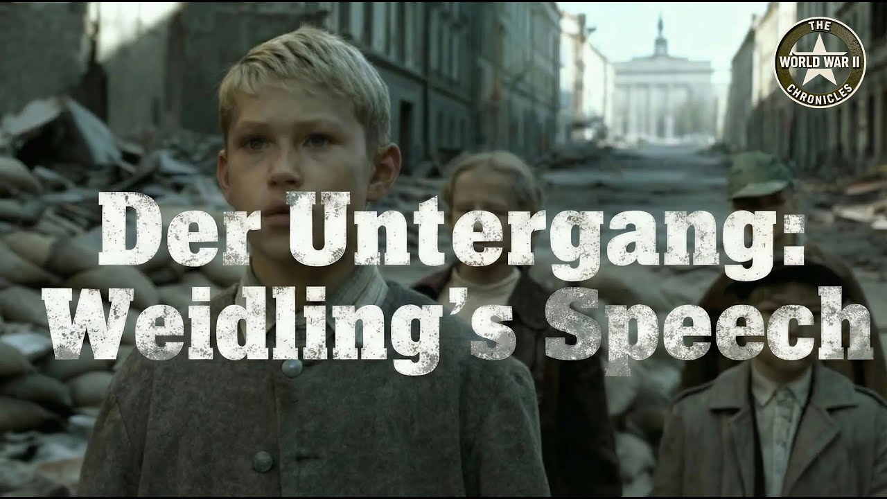 Der Untergang (2004) 1080P - Helmuth Weidling's Speech | Short clip