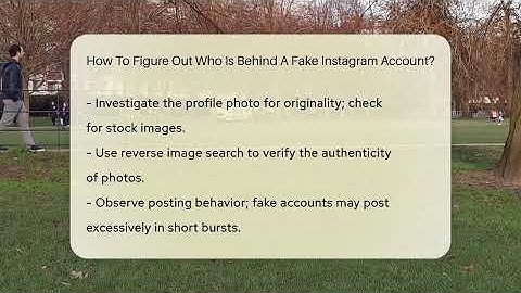 How To Figure Out Who Is Behind A Fake Instagram Account? - Everyday-Networking