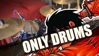 Drifters OP - Gospel of the Throttle REMIX ver. - ONLY DRUMS cover