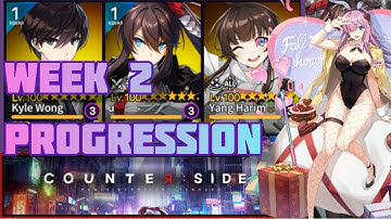 Counter:Side English - Week 2 Progression + Gauntlet Shop exchange