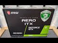 Unboxing Test 3DMark Fire Strike Benchmark MSI GeForce® GTX 1650 AERO ITX OCV1 4GB GDDR6