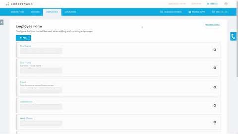 How to Set Up the Employee Form for Employee Management - Lobbytrack