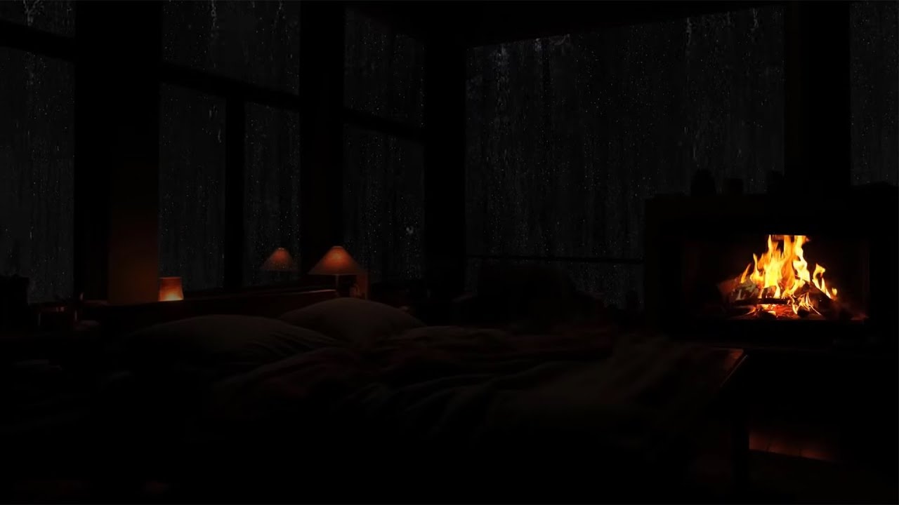 Perfect Rain Sounds For Sleeping, Relaxing - Rain And Thunder Sounds For Deep Sleep,Stress Reduction