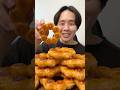 焼きポンデリングアレンジ🔥#donuts #asmr #mukbang #大食い