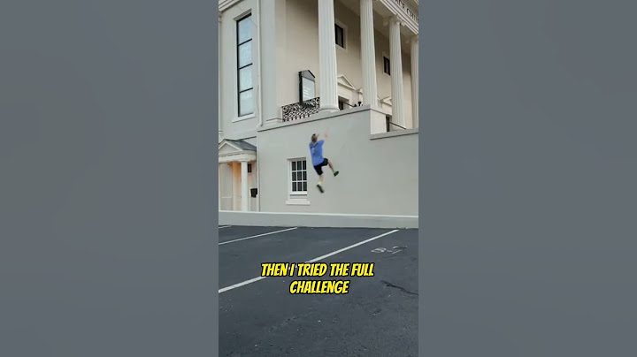 ¡DESAFÍO DE CARRERA POR LA PARED! 😱 #shorts #parkour #tutorial