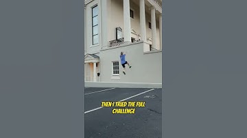 WALL RUN CHALLENGE! 😱 #shorts #parkour #tutorial
