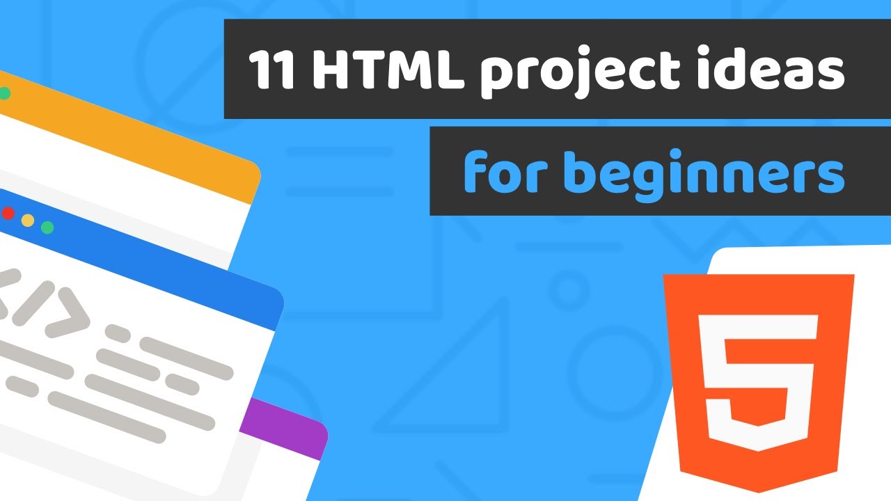 11 Easy HTML & CSS Projects for Beginners - Code Institute Global