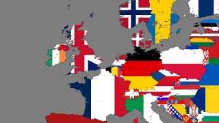 how to build a world flag map in minecraft part 4 | Benelux Region | packagel0ser