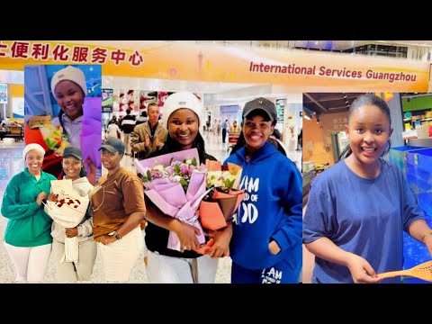 ALVELLA MUHIMBARE AGEZE MURI CHINA IGIKERE KIRAMUKANZE MIMI MIREILLE NA MUCO BAHURIYE MU RWANDA