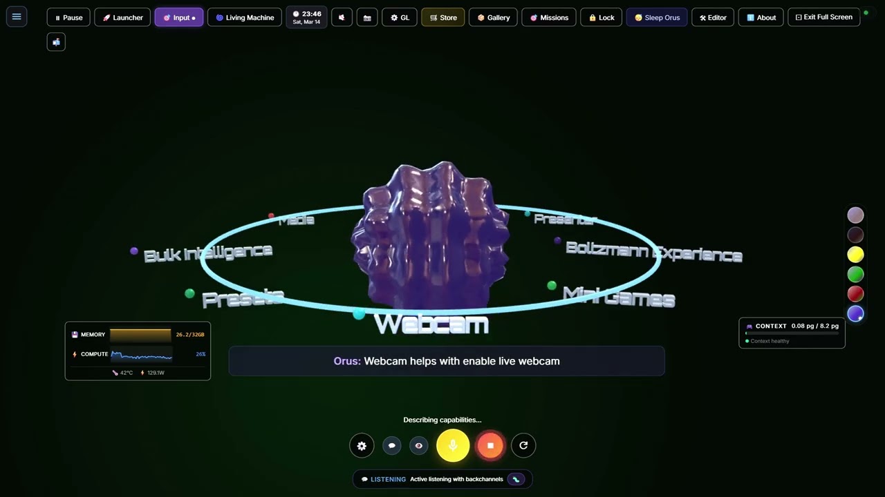 Orus Ring Menu Presentation