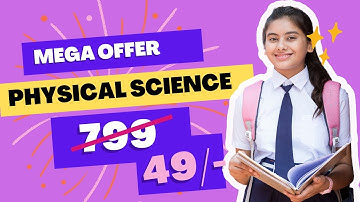 🔥 WB Madhyamik Physical Science Course | Mega Offer | Only @ 49 | By Ramadan Tutorial