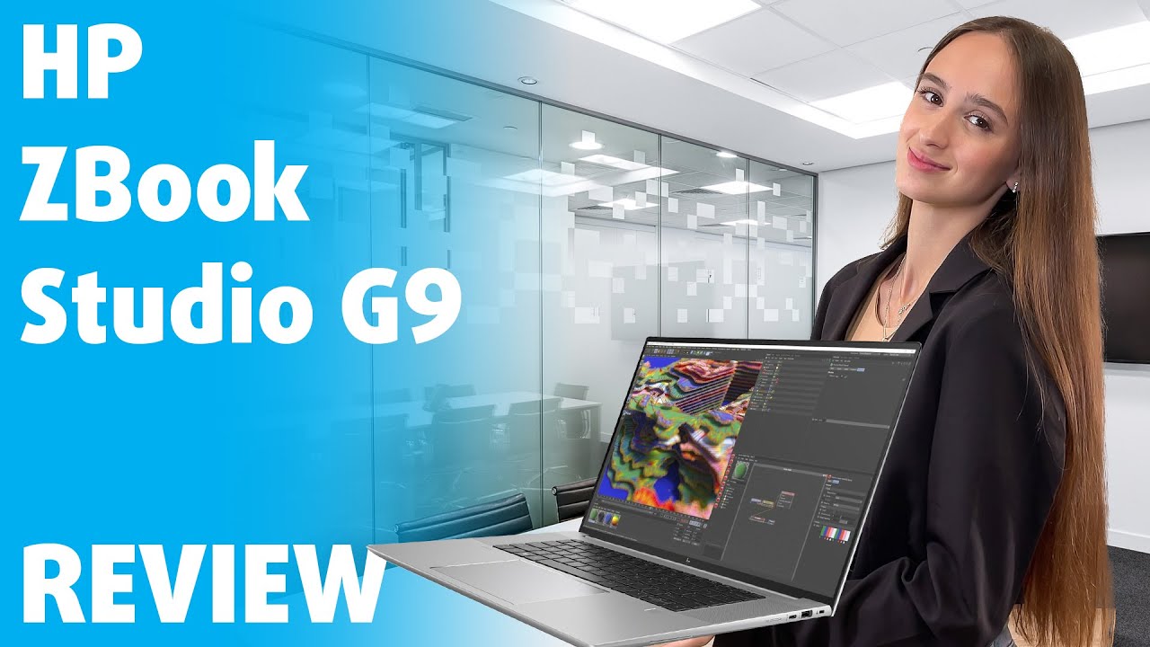 video HP ZBook Studio 16 G9