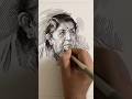 Portrait Sketch of Late Lata Mangeshkar #shortsfeed #shorts #ytshorts #indian #art #artist