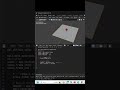 Bouncing Ball 3D Animation 🔴 | Blender Short 😱 #coding #blendergameengine #gamedev #shorts #viral