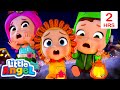 Don&#39;t Be Afraid of Halloween - Scary Spook in the Dark | Little Angel | Nursery Rhymes for Babies