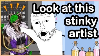 This Artist Loves Fat Too Much