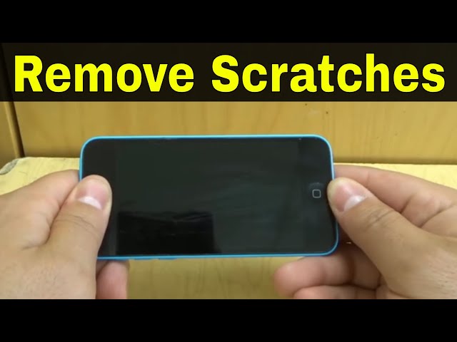 phone glass scratch remover