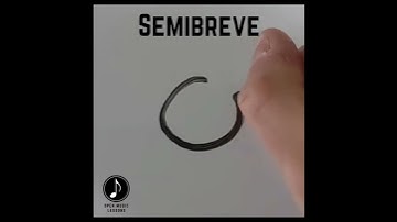 How To Correctly Draw A Semibreve