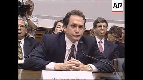 Worldcom executives at Congressional hearing