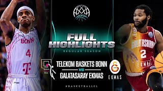 Telekom Baskets Bonn v Galatasaray EKMAS | Full Game Highlights | #BasketballCL 2023