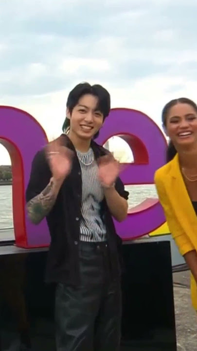 Jungkook on The One Show on BBC One #jungkook #jungkook_seven #bts
