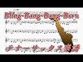 Bling-Bang-Bang-Born(テナーサックス楽譜)Creepy Nuts (Tenor Saxophone Sheet Music)