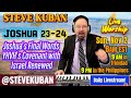 Joshua 23 and 24—Sung by Steve Kuban—Joshua's Final Words, and YHVH's Covenant Renewed