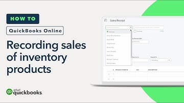 How to record sales of inventory products in QuickBooks Online (Tutorial)