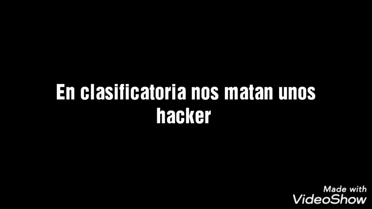 Nos encontramos a un duo de Hacker en una partida de clasificatoria ...