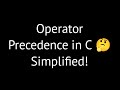 11. Operator Precedence and Associativity in C Programming Explained with Examples