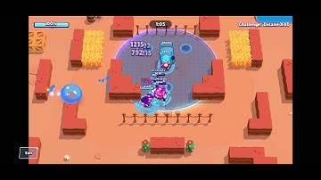 Brawl Stars | Robo Rumble Insane 16 | Bibi level 1 ( Edgar, 8-Bit )